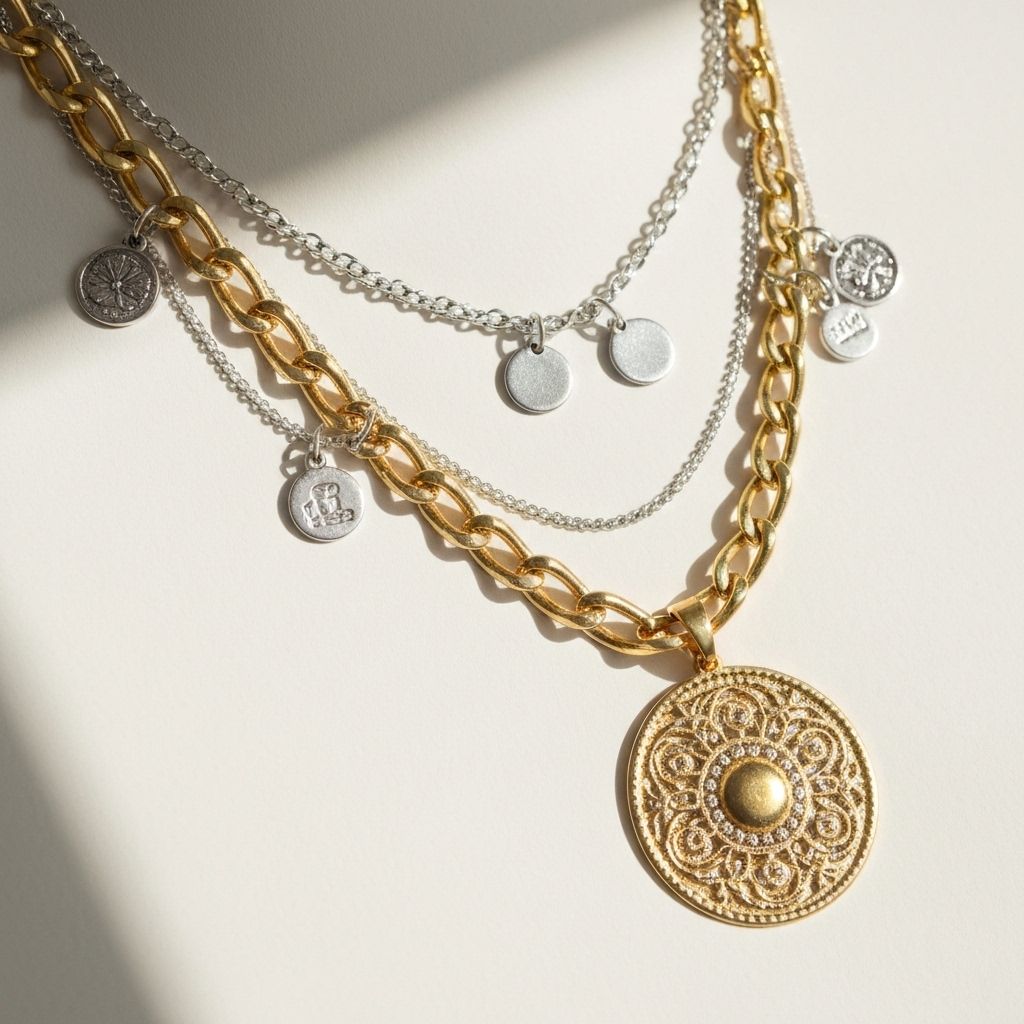 Colares em Camadas: A Arte do Layering